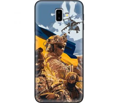 Чохол для Samsung Galaxy J6+ 2018 (J610) MixCase патріотичні бійці України