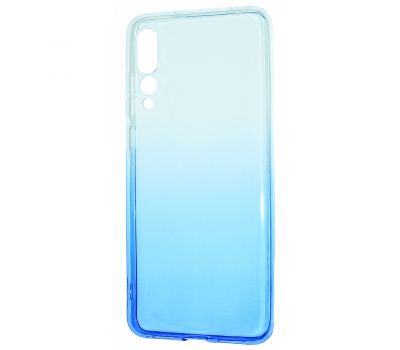 Чохол для Huawei Y6 2019 Gradient Design біло-блакитний 303270