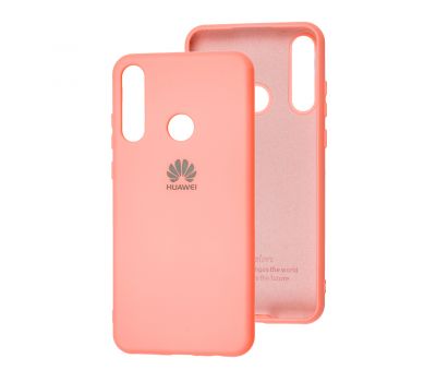 Чохол для Huawei Y6p Silicone Full рожевий / peach