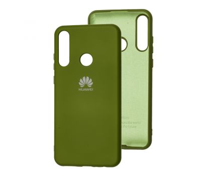 Чохол для Huawei Y6p Silicone Full зелений / forest green