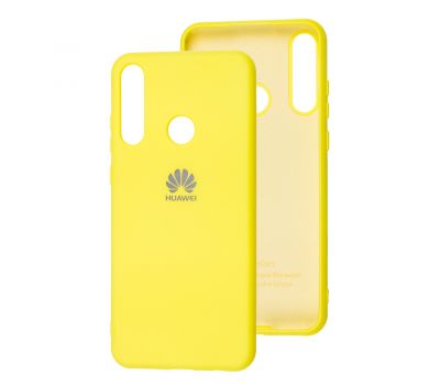 Чохол для Huawei Y6p Silicone Full жовтий