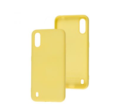 Чохол для Samsung Galaxy A01 (A015) Wave colorful yellow