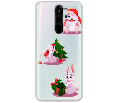 Чохол для Xiaomi Redmi Note 8 Pro MixCase Новий рік символ року кролик