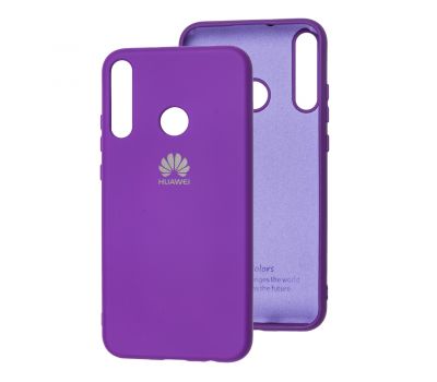 Чохол для Huawei P40 Lite E/Y7P Silicone Full фіолетовий / purple