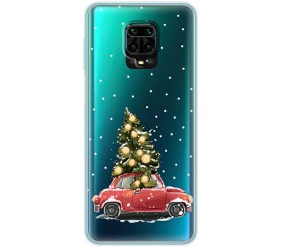 Чохол для Xiaomi Redmi Note 9S/9 MixCase Новий рік ялинка їде додому