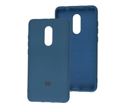 Чохол для Xiaomi Redmi Note 4X / Note 4 Silicone Full синій / navy blue