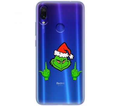 Чохол для Xiaomi Redmi Note 7 MixCase Новий рік Грінч проти Різдва