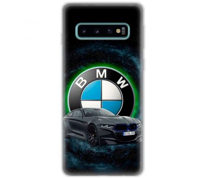 Чохол для Samsung Galaxy S10 (G973) MixCase авто бмв машина на фоні