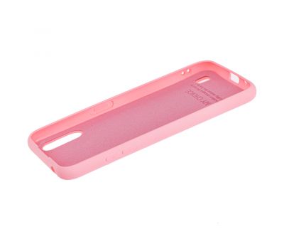 Чохол для Samsung Galaxy A01 (A015) Silicone Full світло-рожевий 3031876