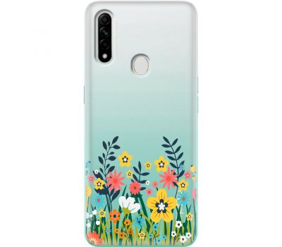 Чохол для Oppo A31 Mixcase квіткове поле