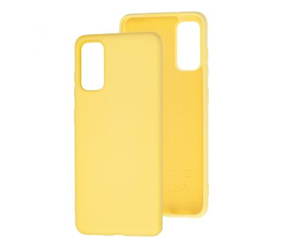 Чохол для Samsung Galaxy S20+ (G985) Wave colorful жовтий
