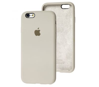 Чохол для iPhone 6 / 6s Silicone Full сірий / stone