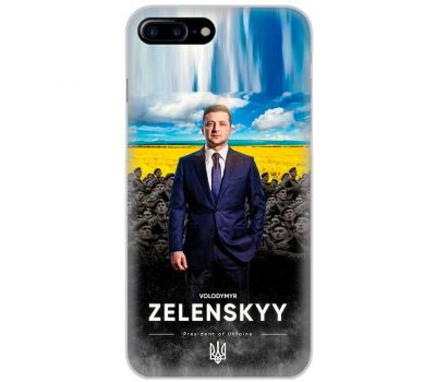 Чохол для iPhone 7 Plus / 8 Plus MixCase патріотичні president of Ukraine