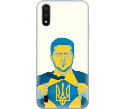 Чохол для Samsung Galaxy A01 (A015) MixCase патріотичні Наша людина