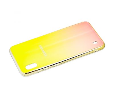 Чохол для Samsung Galaxy A10 (A105) Aurora з лого рожевий 3035799