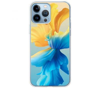 Чохол для iPhone 13 Pro MixCase патріотичні квітка України