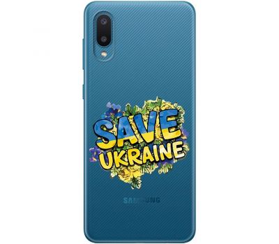 Чохол для Samsung Galaxy A02 (A022) MixCase патріотичні військовий save ukraine