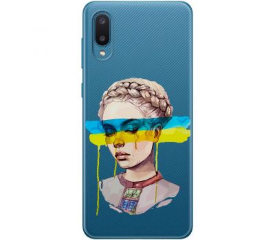 Чохол для Samsung Galaxy A02 (A022) MixCase патріотичні військовий плач України