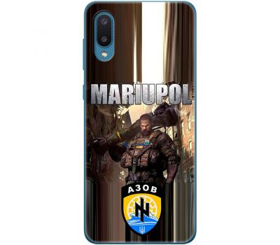 Чохол для Samsung Galaxy A02 (A022) MixCase патріотичні військовий Mariupol