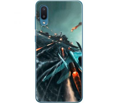 Чохол для Samsung Galaxy A02 (A022) MixCase патріотичні військовий морський бій