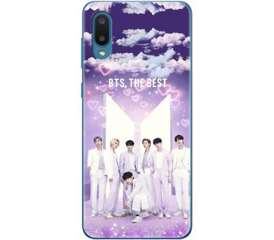 Чохол для Samsung Galaxy A02 (A022) MixCase BTS THE BEST