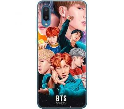 Чохол для Samsung Galaxy A02 (A022) MixCase BTS в космосі