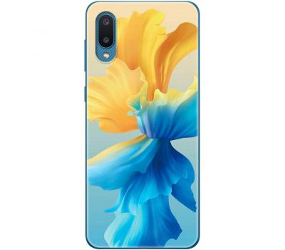 Чохол для Samsung Galaxy A02 (A022) MixCase патріотичні квітка України