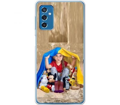 Чохол для Samsung Galaxy M52 (M526) MixCase патріотичні Україна захисник