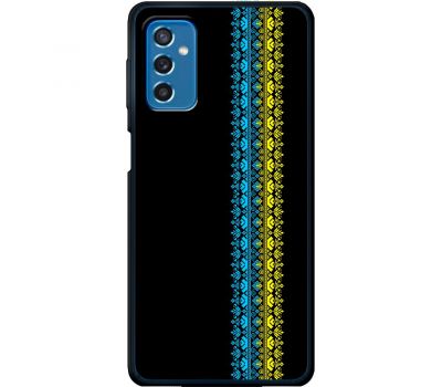 Чохол для Samsung Galaxy M52 (M526) MixCase патріотичні синє-жовтий колір вишиванки