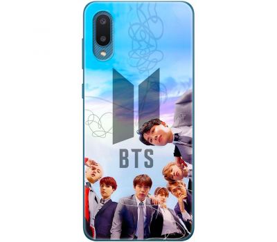 Чохол для Samsung Galaxy A02 (A022) MixCase BTS вигляд знизу