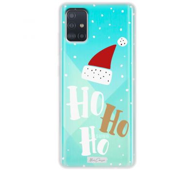 Чохол для Samsung Galaxy A51 (A515) MixCase новий рік новорічна шапка