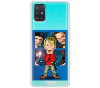 Чохол для Samsung Galaxy A51 (A515) MixCase новий рік один вдома