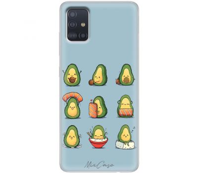 Чохол для Samsung Galaxy A51 (A515) Mixcase avocado
