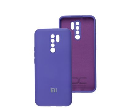 Чохол для Xiaomi Redmi 9 Full camera фіолетово-синій