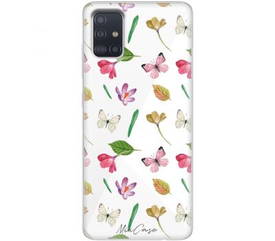 Чохол для Samsung Galaxy A51 (A515) Mixcase весняні квіти
