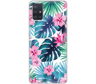 Чохол для Samsung Galaxy A51 (A515) Mixcase весняні квіти дизайн 7