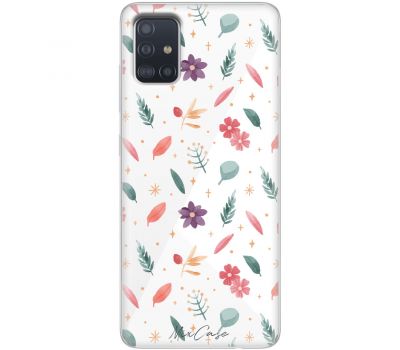 Чохол для Samsung Galaxy A51 (A515) Mixcase весняні квіти дизайн 8