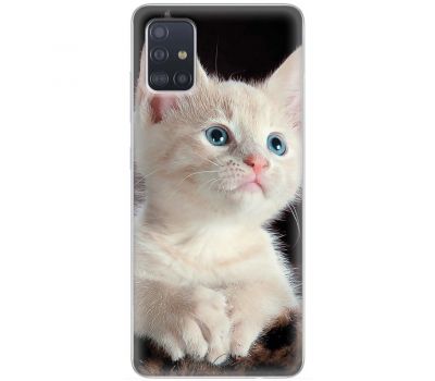Чохол для Samsung Galaxy A51 (A515) Mixcase котик
