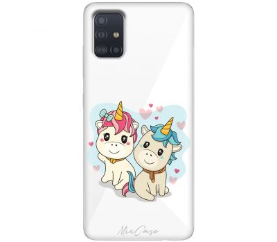 Чохол для Samsung Galaxy A51 (A515) Mixcase одноріжки