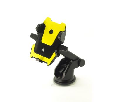 Автотримач holder для смартфона Hoco CA2 жовтий 3041156
