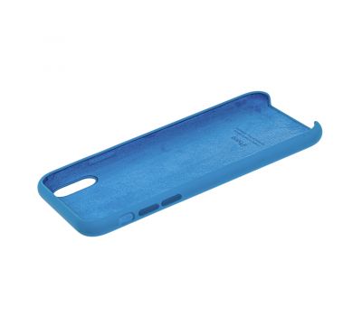 Чохол Silicone для iPhone X / Xs Premium case demin blue 3043246