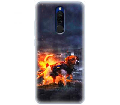 Чохол для Xiaomi Redmi 8 MixCase Патрон у руїнах міста