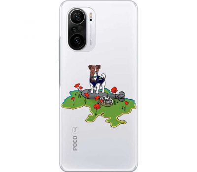 Чохол для Xiaomi Poco F3 MixCase Патрон захисник України