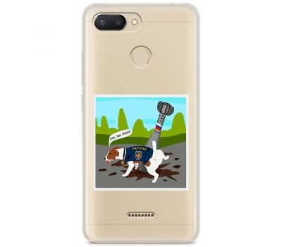 Чохол для Xiaomi Redmi 6 MixCase Патрон гарний приклад