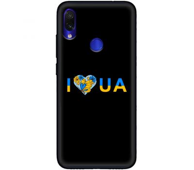 Чохол для Xiaomi Redmi Note 7 MixCase патріотичні I love UA