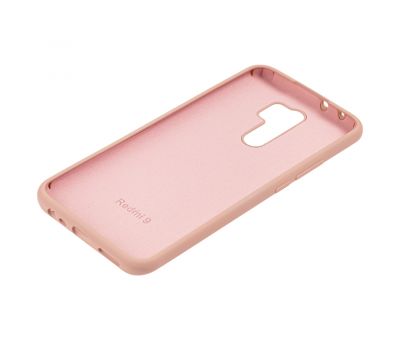 Чохол для Xiaomi  Redmi 9 Silicone Full рожевий / pink sand 3044802