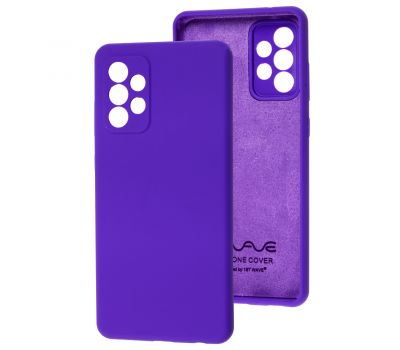 Чохол для Samsung Galaxy A72 (A726) Wave camera Full dark purple