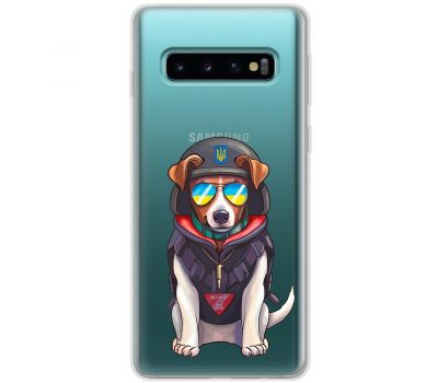 Чохол для Samsung Galaxy S10 (G973) MixCase Патрон окуляри авіатори