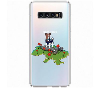 Чохол для Samsung Galaxy S10+ (G975) MixCase Патрон захисник України