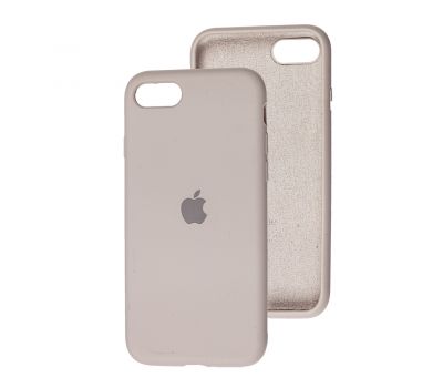 Чохол для iPhone 7 / 8 Silicone Full сірий / stone